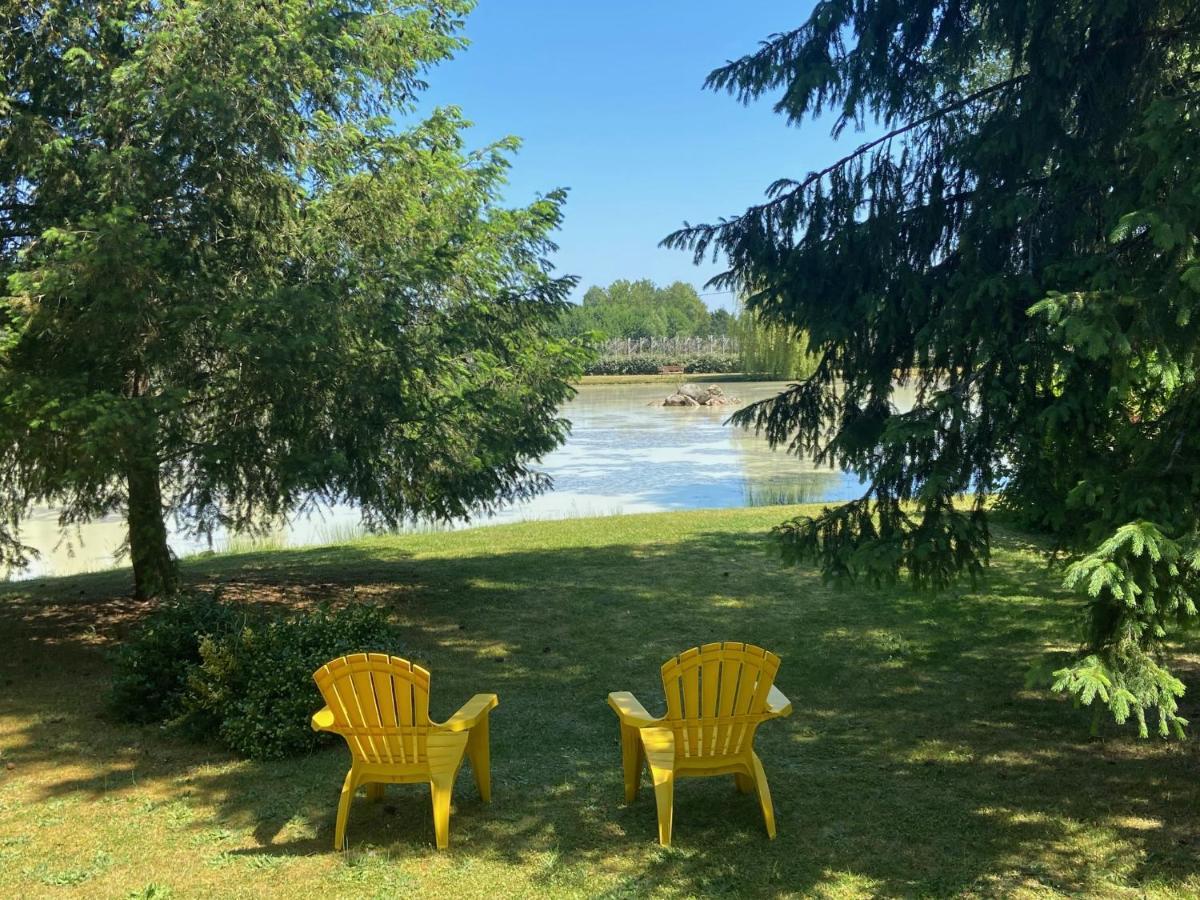 Chalet La Perche Au Bord De L'Eau Lion-en-Sullias Екстериор снимка